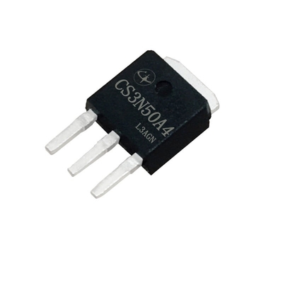 3A 500V 2.85Ω TO-251 MOSFET à haute puissance industriel à plusieurs canaux