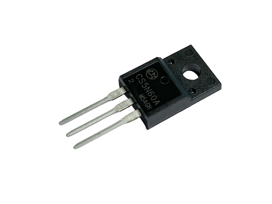 5A600V CS5N60A2 Mosfet à haute vitesse de commutation pour les sources d'alimentation en mode commutateur