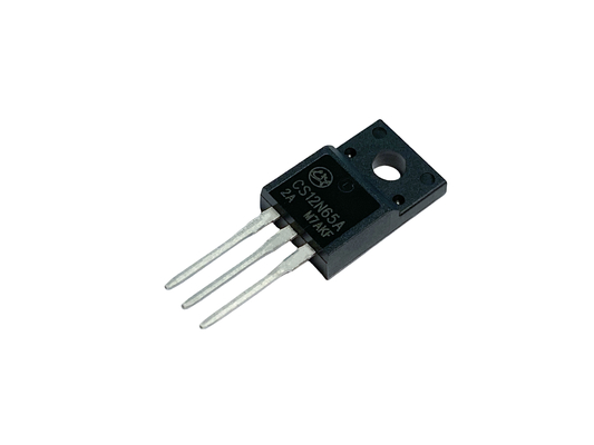 12A650V MOSFET haute tension basse résistance pour l'adaptateur CS12N65A2 TO-220F