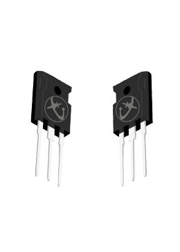 Invertisseur IGBT industriel électronique pratique avec vitesse de commutation rapide