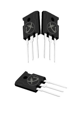 Contrôle du moteur à travers le trou monté IGBT Inverter Frequence de commutation 20KHz-60KHz