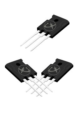 650V-1200V Inverter IGBT 20KHz-60KHz Pour les applications électriques