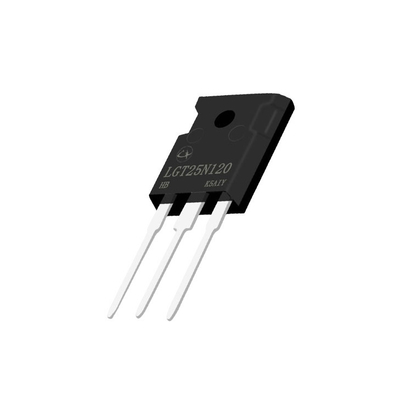 TO-247 Mode d'amélioration Puissance IGBT 25A 1200V Capacité de courant élevé