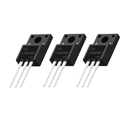 TO-220F Transistors à effet de champ à semi-conducteurs d'oxyde de métal 15A 600V 274mΩ