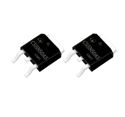 TO-252 Surface Mount High Power Semiconductor 5A 500V 1.33Ω Pour le sèche-cheveux