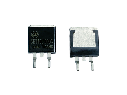 40A100V TO-263 Monture de surface Diodes rectificatrices à basse fréquence VF Schottky SBT40L100DC