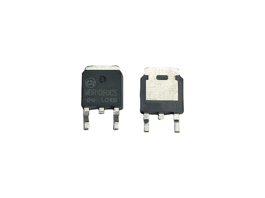 10A60V MBR1060CS TO-252 Diodes de barrière Schottky pour les convertisseurs en courant continu