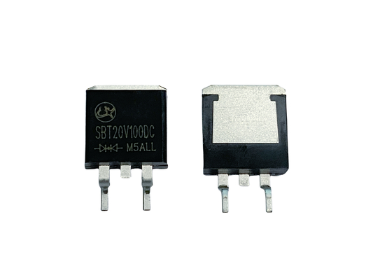20A100V Montant de surface bas VF Schottky TO-263 SBT20V100DC Pour adaptateur de puissance