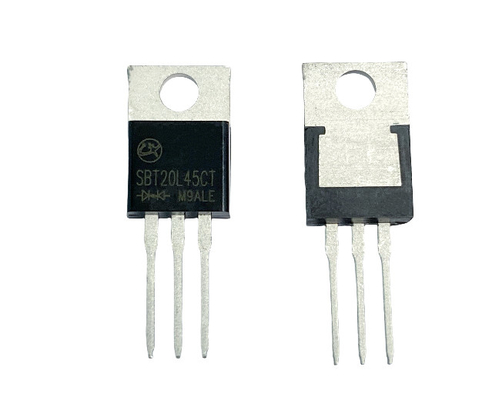 20A45V SBT20L45CT Diodes Schottky à basse fréquence pour alimentation miniature en mode commuté