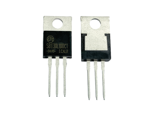 30A100V SBT30L100CT Schottky à basse tension avant pour les unités d'alimentation électrique TO-220AB