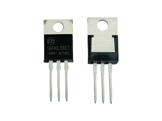 40A100V SBT40L100CT Vitesse de commutation rapide basse VF Schottky Pour l'alimentation électrique