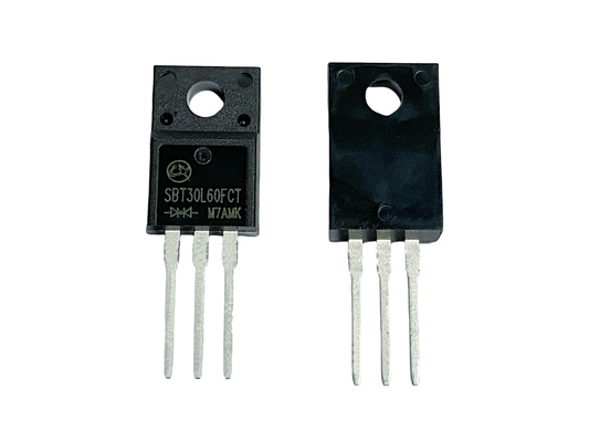 30A60V SBT30L60FCT Diodes Schottky à basse fréquence conformes à Rohs pour la gestion de l'énergie