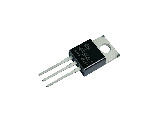 10A60V MBR1060CT Diodes de barrière Schottky à basse tension vers l'avant pour la solution d'éclairage
