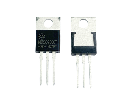30A200V MBR30200CT Diodes de barrière de Schottky moins sensibles à la TO-220AB