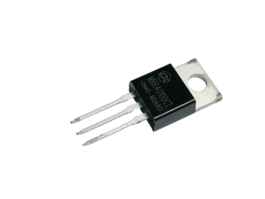 40A100V MBR40100CT Planner Diodes de barrière Schottky pour les convertisseurs en courant continu/en courant continu embarqués