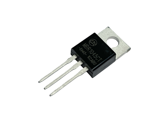 10A45V MBR1045CT Diodes de barrière Schottky à basse tension VF pour adaptateurs
