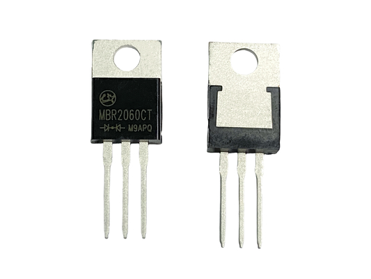 20A60V MBR2060CT Diodes de barrière Schottky à basse tension avant VF