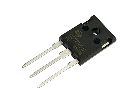 28A500V CS28N50A6 MOSFET à haute tension de rupture pour alimentation en mode commutateur