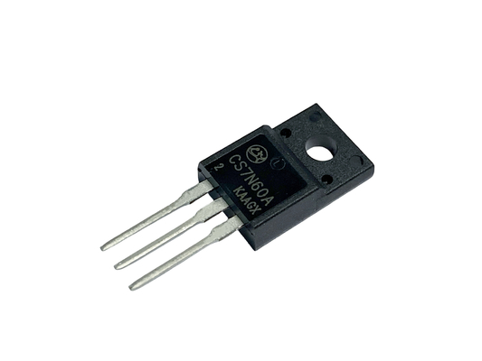 7A600V Voltage de rupture élevé Mosfet CS7N60A2 à 220F avec faible Ciss