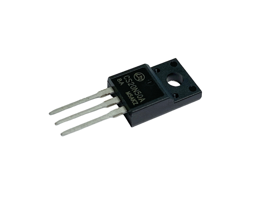 20A500V MOSFET à haute tension de type N CS20N50A8 TO-220F Pour les alimentations électriques
