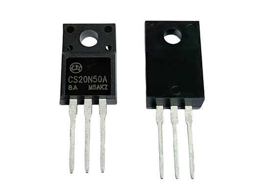 20A500V MOSFET à haute tension de type N CS20N50A8 TO-220F Pour les alimentations électriques