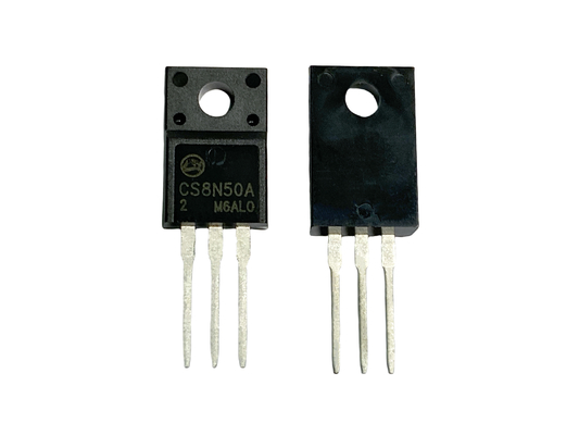 8A500V CS8N50A2 TO-220F MOSFET haute tension pour le circuit de commutation électrique