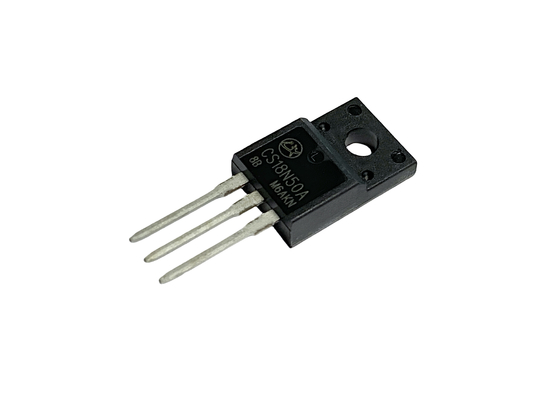 18A500V CS18N50A8 TO-220F Cadre épais Mosfet haute tension pour une alimentation électrique ininterrompue