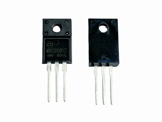 20A100V Diodes de barrière Schottky Solution abordable pour la protection contre la polarité MBR20100FCT