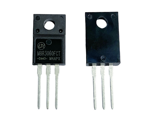 Circuits rectificateurs de diodes de barrière de Schottky 30A 60V pour convertir le courant alternatif en courant continu MBR3060FCT