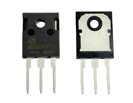 Diodes Schottky à faible efficacité de 60A 45V pour les circuits de multiplicateur de fréquences TO-247S MBR6045PTS