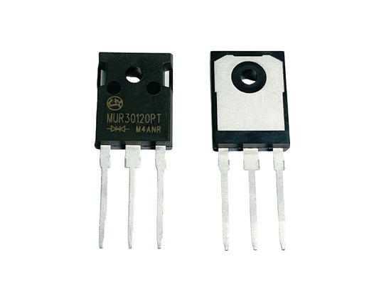 30A1200V Diodes de récupération rapide Haute fiabilité pour une alimentation électrique élevée MUR30120PT
