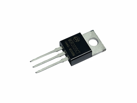 Diodes à récupération ultra avec temps de récupération inverse de 15 à 35 ns pour les circuits à haute fréquence MUR2020CT