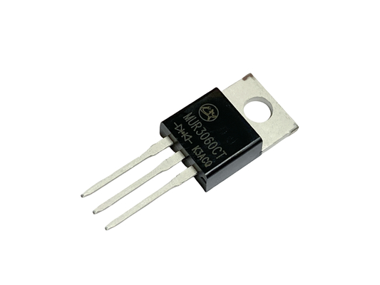 30A600V MUR3060CT TO-220AB 25ns Réducteurs de récupération ultra-rapides pour les circuits à haute fréquence