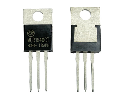 16A400V à 220AB Diodes à récupération rapide pour rectificateur à haut rendement MUR1640CT