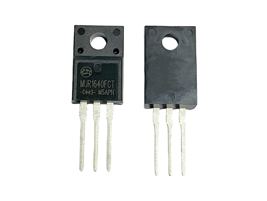 16A400V à 220F Diodes de récupération rapide 15-35ns pour le rectificateur de puissance MUR1640FCT