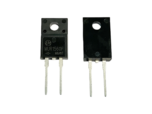 Diodes de récupération rapide durables avec temps de récupération ultra-réduit à 220FAC MUR1560F
