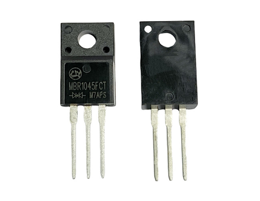 Rénommé Lingxun Low VF MBR1045FCT Diodes de barrière Schottky pour une alimentation électrique rentable