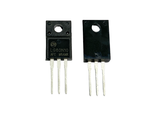 LG80N10AF 100V TO-220F MOSFET basse tension pour la protection des piles