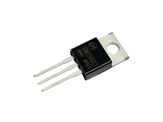 Vitesse de commutation Diodes de Schottky à basse fréquence VF Pour l'éclairage LED SBM20V60CT ROHS