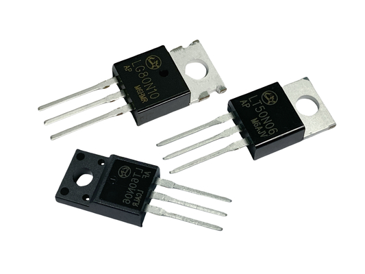 MOSFET basse tension 100V avec matériau en silicium et certification RoHS